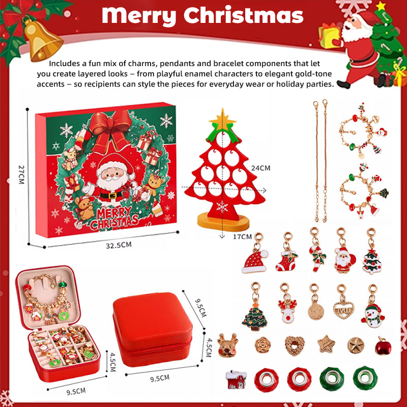 Christmas Countdown Jewelry Gift Box