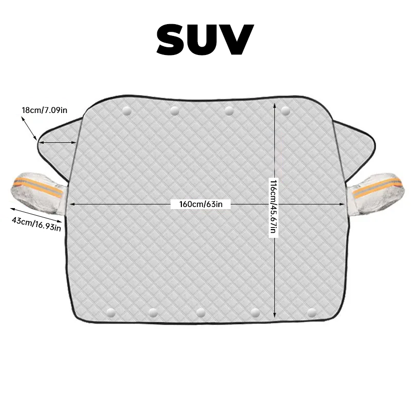 The Perfect Gift For Winter!🎁 Magnetic Car Cover to Protect Against snow, Frost and Freezing!