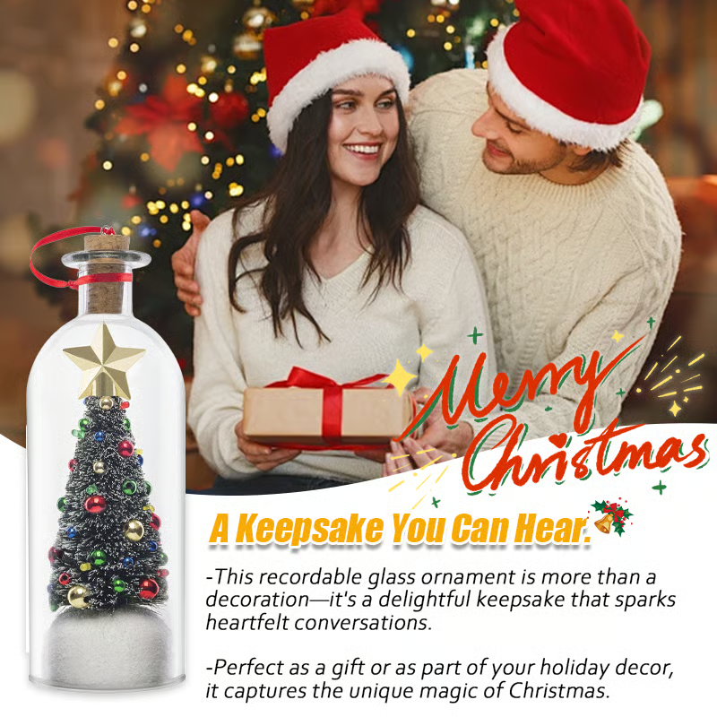 💝Recordable Christmas Tree Voice Ornament