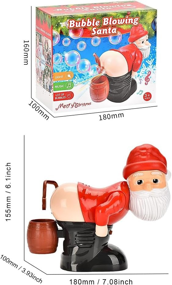 Farting Bubble Santa