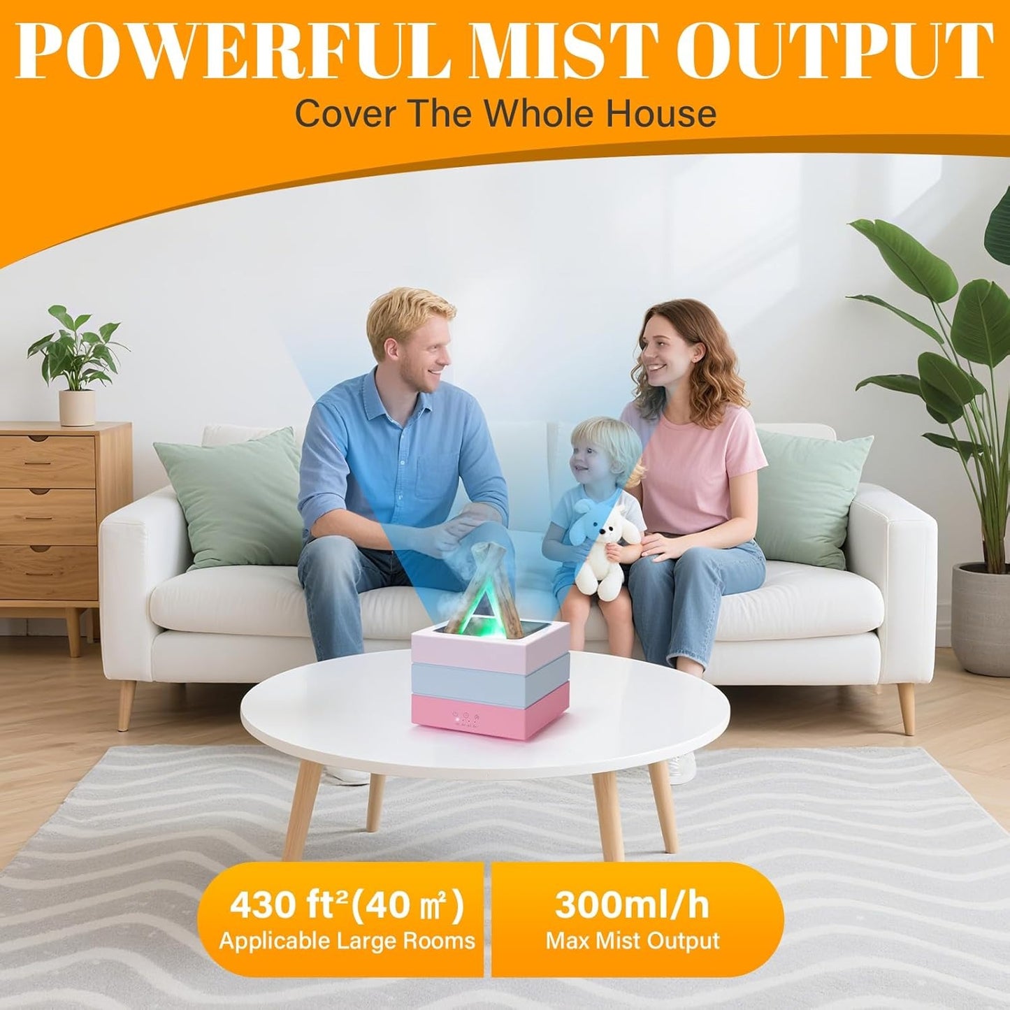 Colorful Bonfire Aroma Diffuser