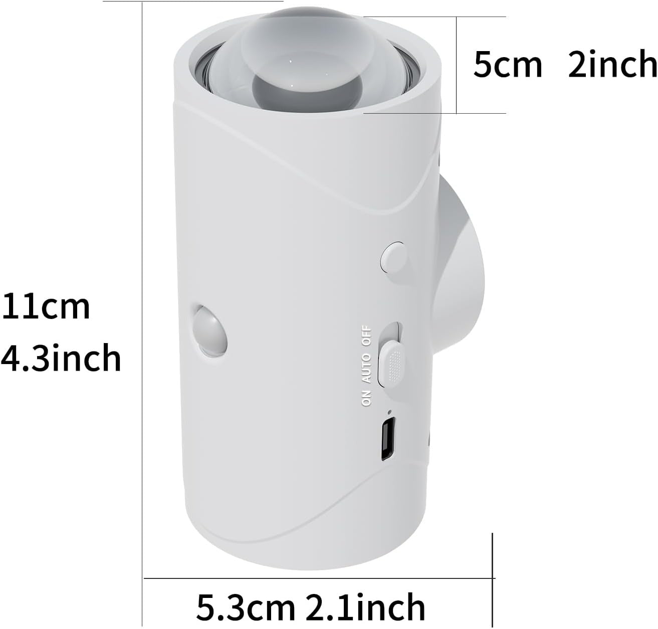 Seven-color Gradient Sensor Wall Lamp