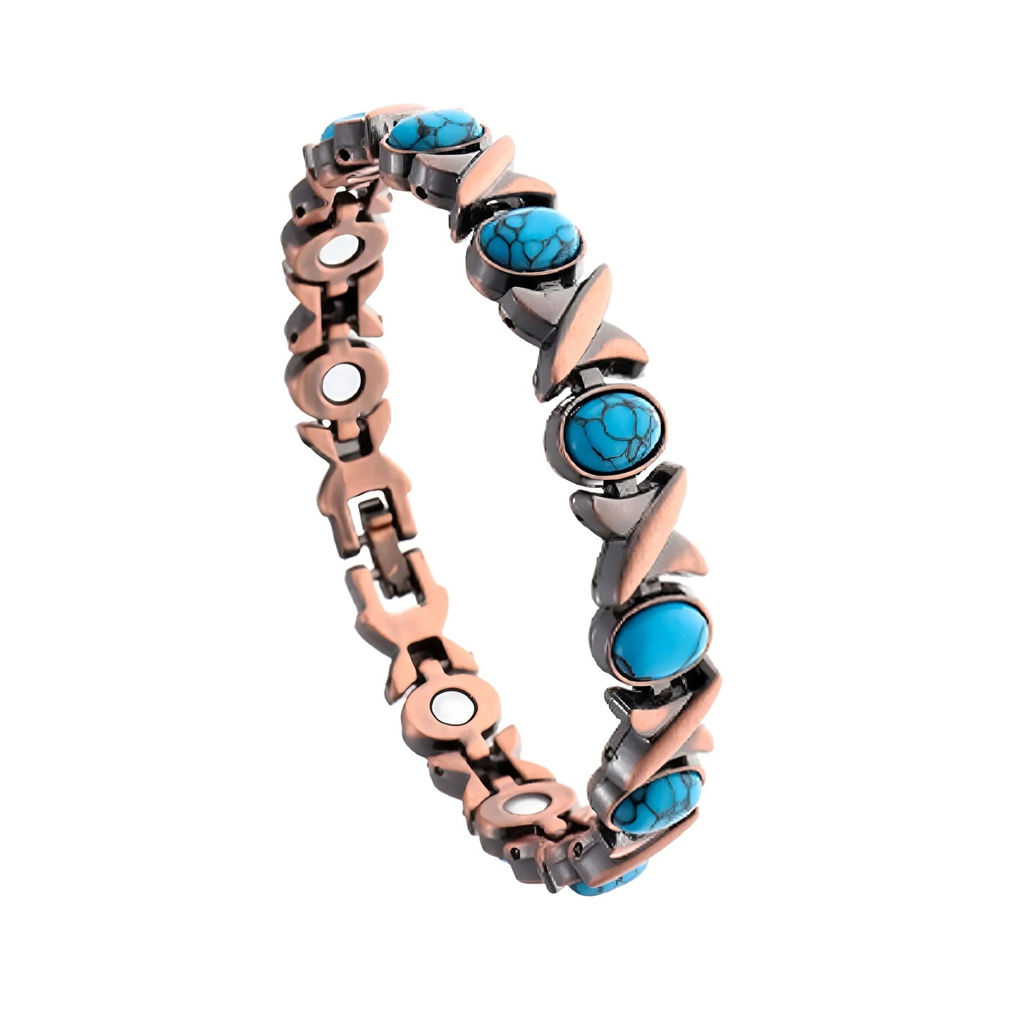 đ„Magnetic Copper Bracelet â Pure Solid Copper with 3800 Gauss Powerful Magnets