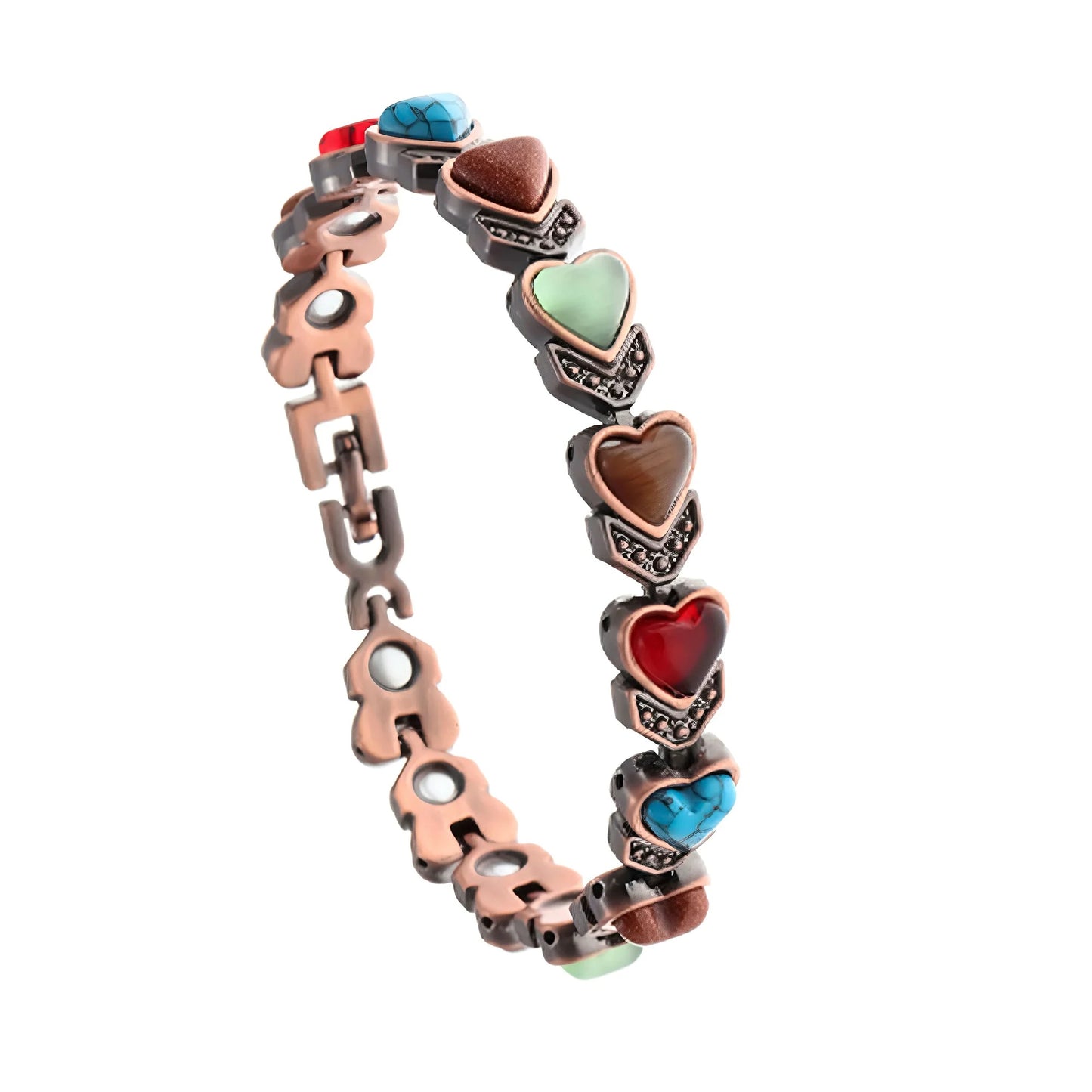 đ„Magnetic Copper Bracelet â Pure Solid Copper with 3800 Gauss Powerful Magnets