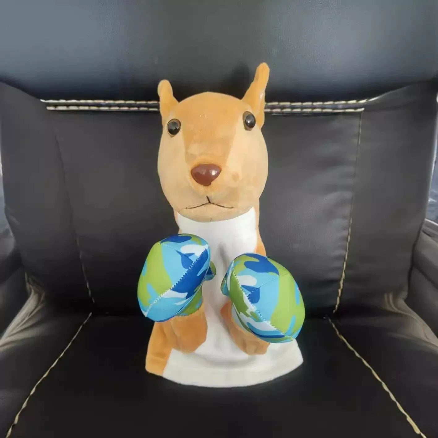 Husky Boxing Dog Gloves Performance Puppet