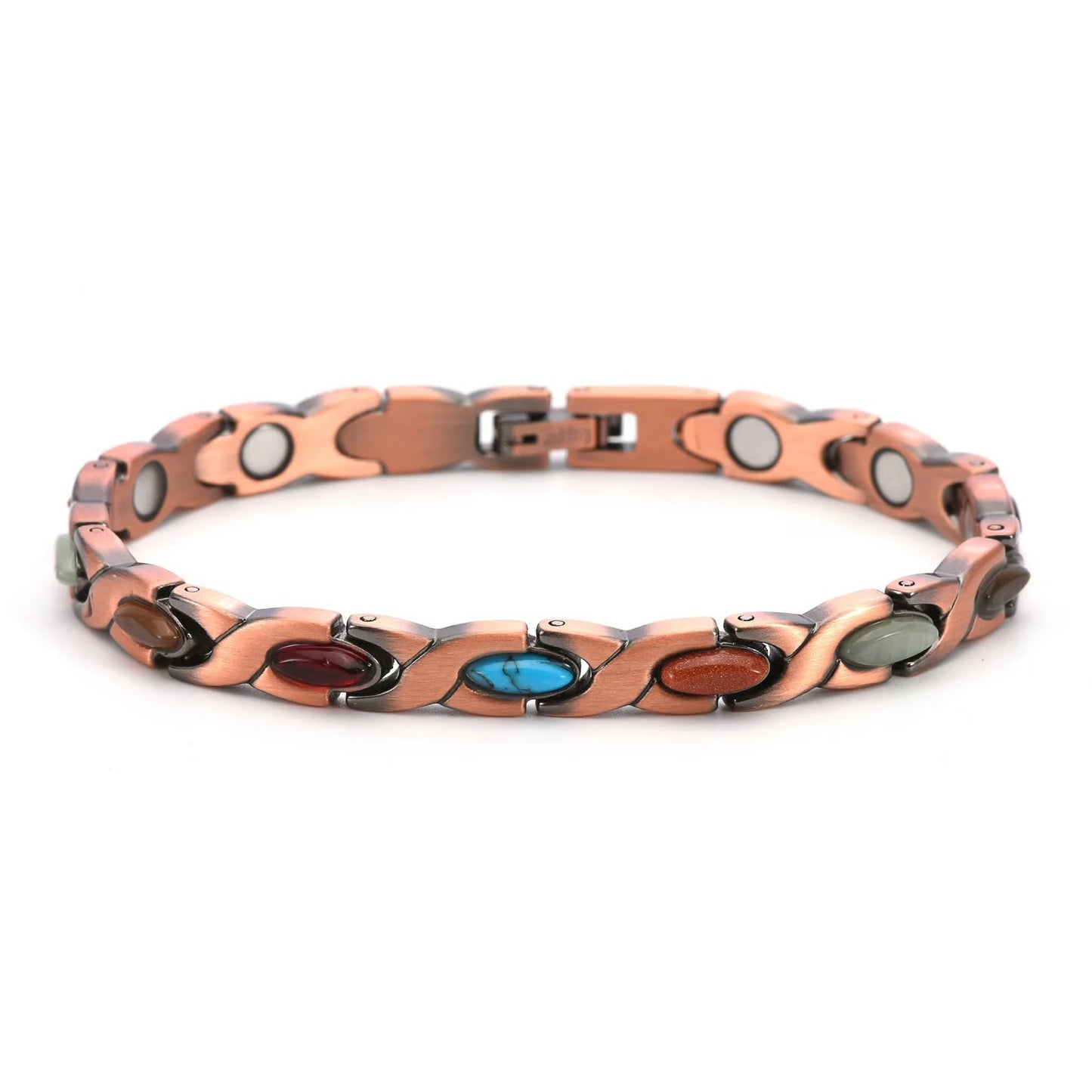 đ„Magnetic Copper Bracelet â Pure Solid Copper with 3800 Gauss Powerful Magnets