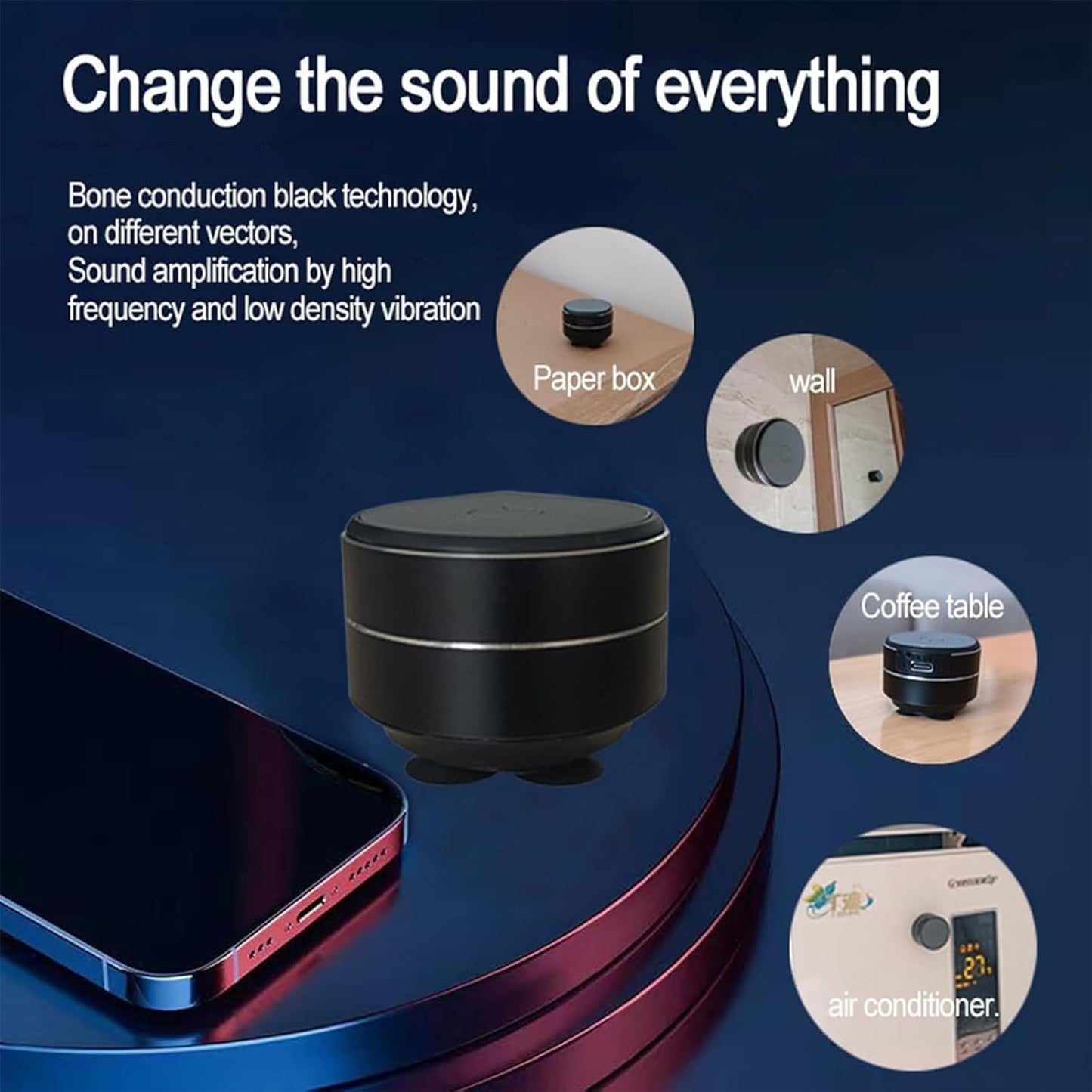 Bone Conduction Bluetooth Speaker
