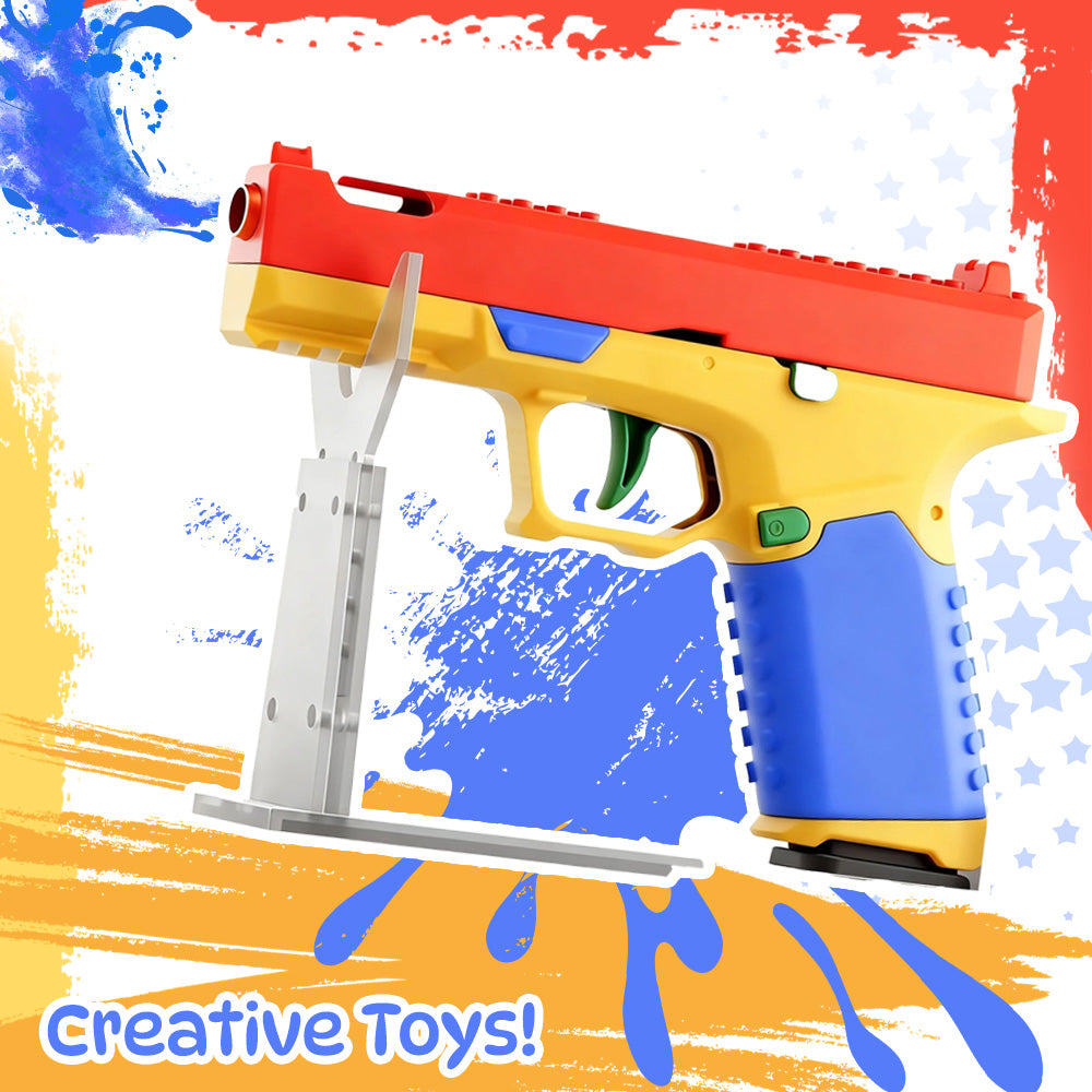 BAZILBAZOS Tactical DIY Building Block Handle Set