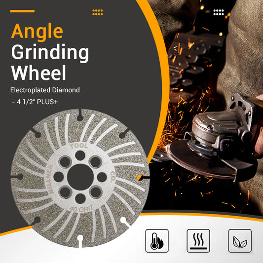 Angle Grinder Wheel Electroplated Diamond 4 1/2″ PLUS+