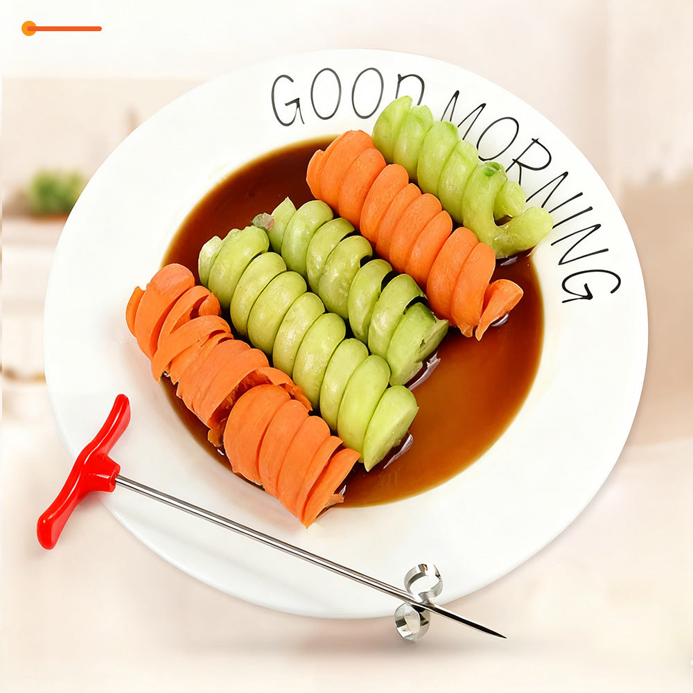 Fruit and Vegetable Spiral Twist Knife