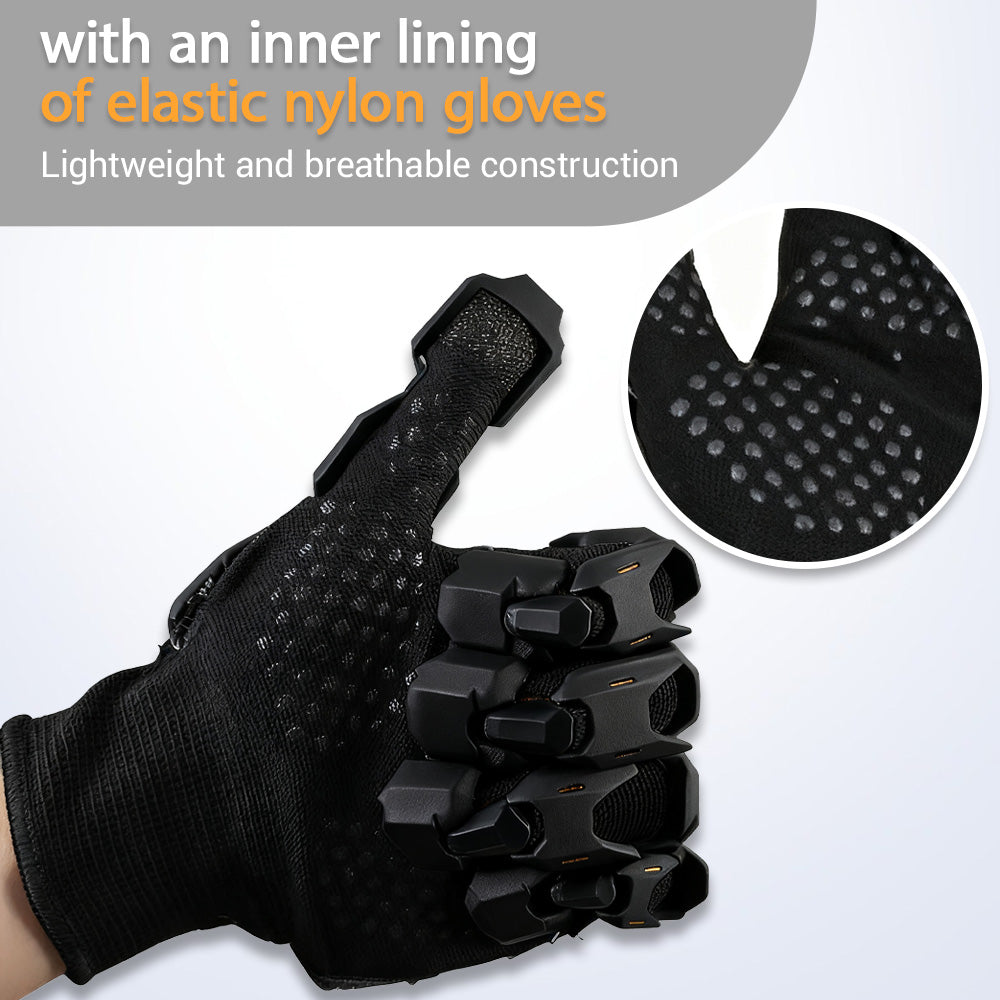 Cyberpunk Exoskeleton Mecha Gloves