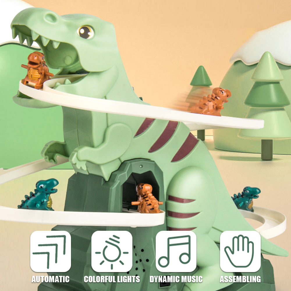 Dinosaur Climb Stairs Music Toy！🦖