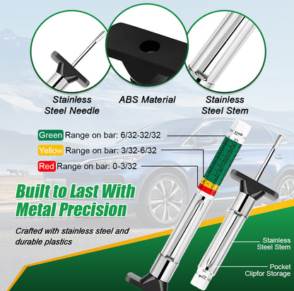 Tire Tread Depth Gauge