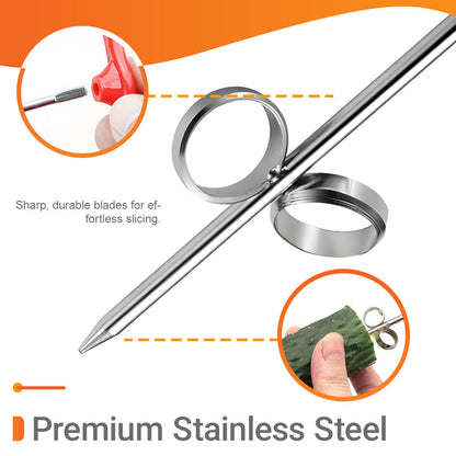 Fruit and Vegetable Spiral Twist Knife