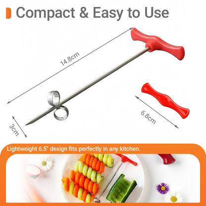 Fruit and Vegetable Spiral Twist Knife