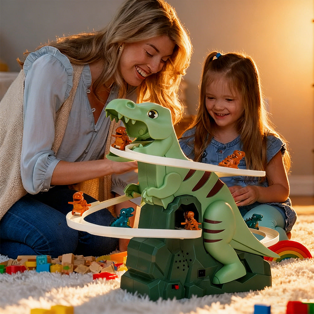 Dinosaur Climb Stairs Music Toy！🦖