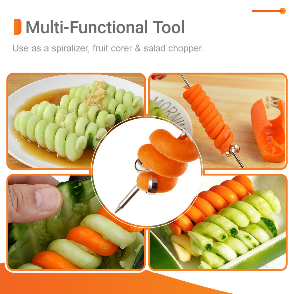 Fruit and Vegetable Spiral Twist Knife