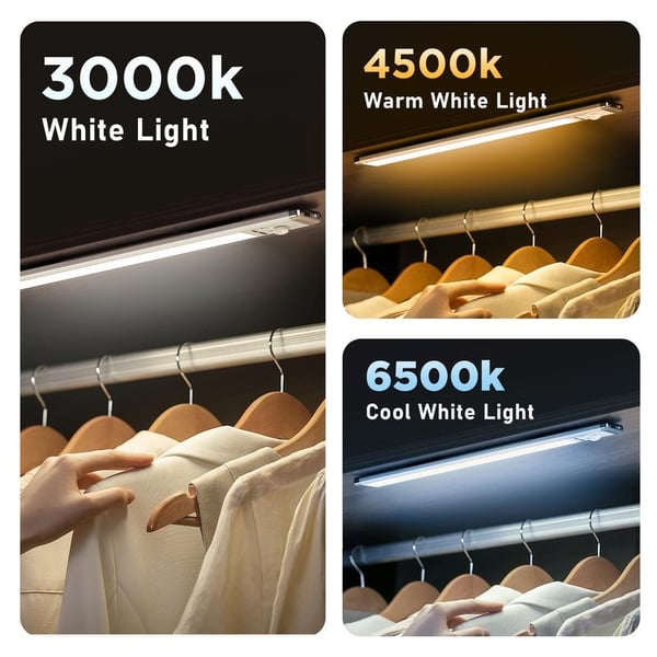 🏆Flash Sale⚡🌟 Under Cabinet Lights – LED Motion Sensor Night Light