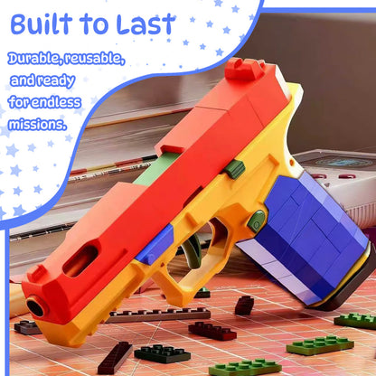 BAZILBAZOS Tactical DIY Building Block Handle Set