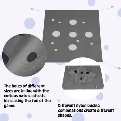 🎄Interactive Cat Activity Mat – The Purrfect Christmas Gift for Your Furry Friend!