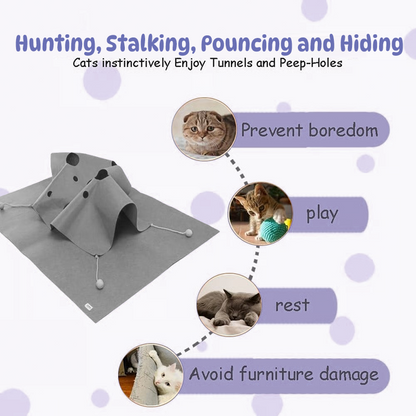 🎄Interactive Cat Activity Mat – The Purrfect Christmas Gift for Your Furry Friend!