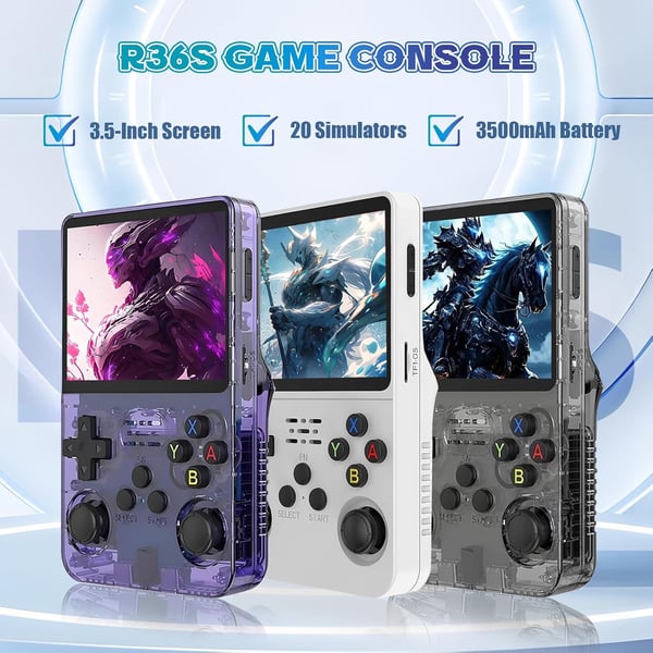 ⏳ Limited time 45% OFF🕹️R36S Retro Video Handheld Game Console