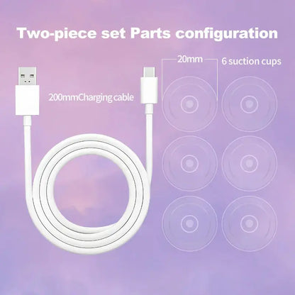 💥Solar Powered Wireless LED Triangle Heart Shape C-Pillar Neon Light for Car Interior Decor