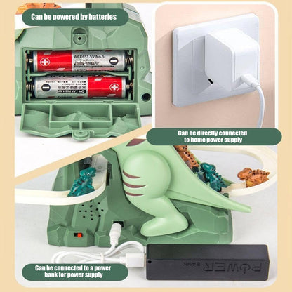 Dinosaur Climb Stairs Music Toy！🦖