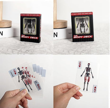 The Body Deck -💖Human Slice Playing Cards