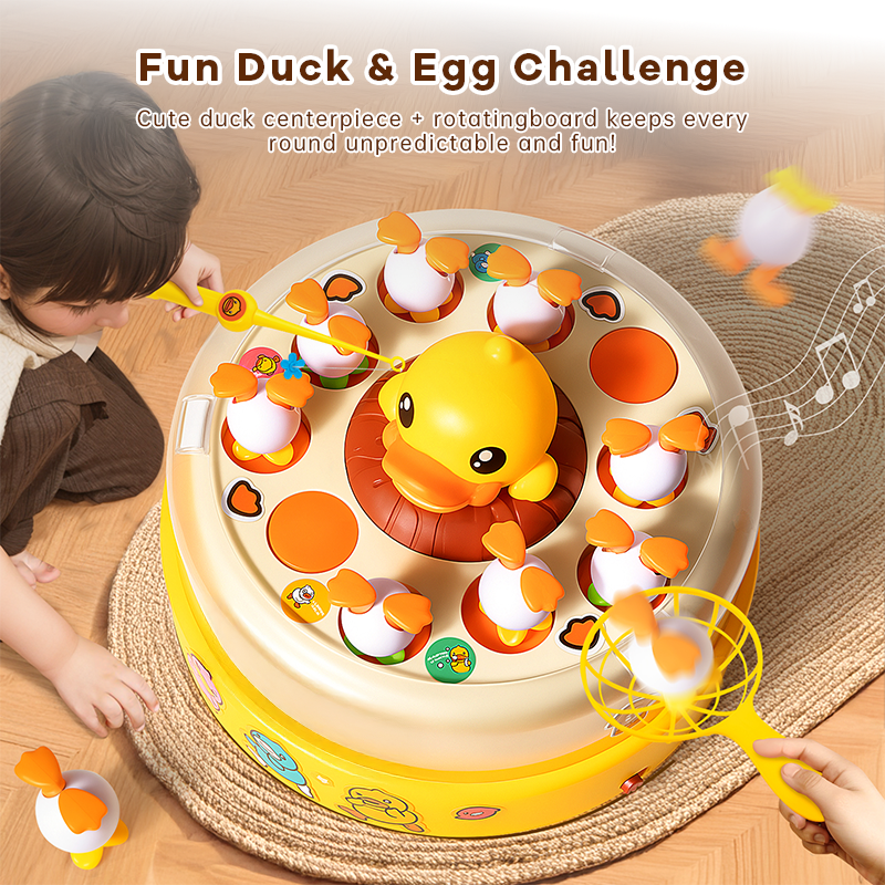 Little Yellow Duck Electric Bouncing Turntable