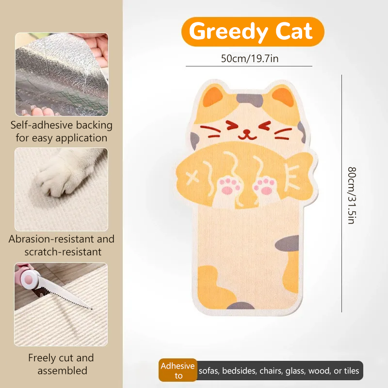 A Wear-resistant and Scratch-resistant Cat Scratching Board