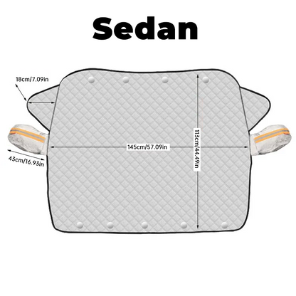 The Perfect Gift For Winter!🎁 Magnetic Car Cover to Protect Against snow, Frost and Freezing!