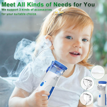Rechargeable Nebulizer For Asthma and Respiratory Relief