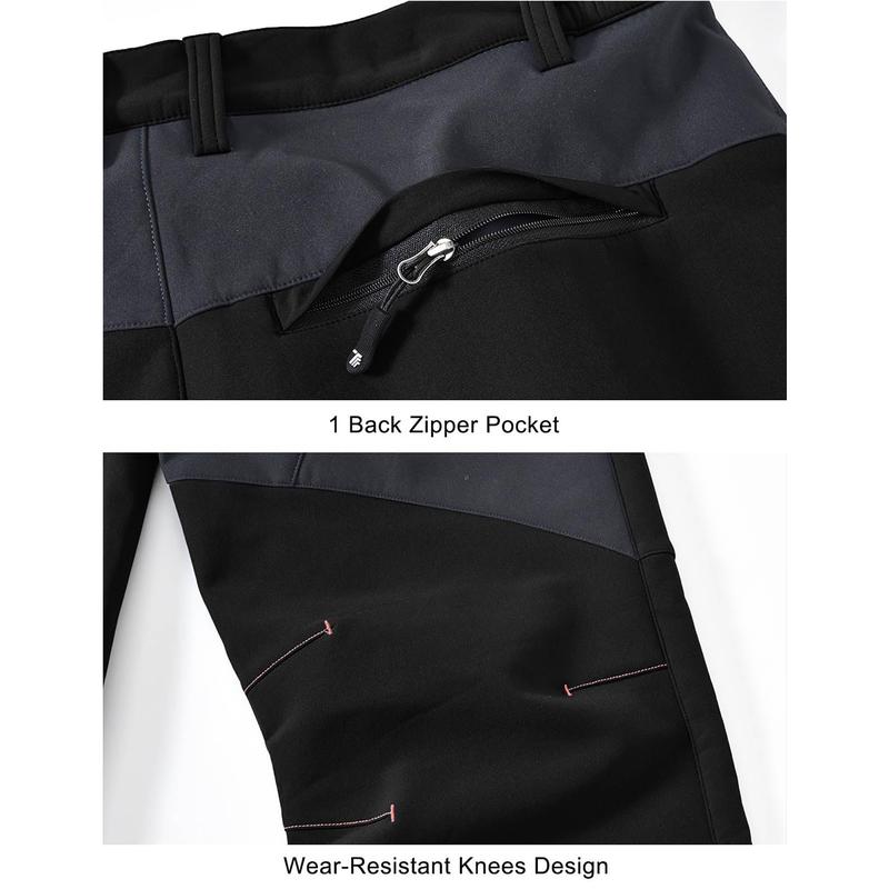🔥Last Day 49% OFF - Men's Straight-Leg Carpenter Pants - Fleece-Lined, Waterproof & Scratch-Resistant Work Trousers with Zippered Pockets