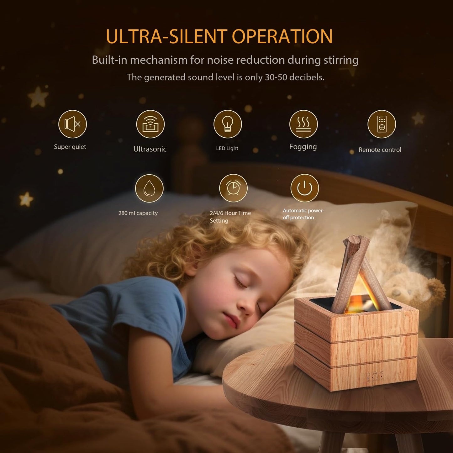 Colorful Bonfire Aroma Diffuser