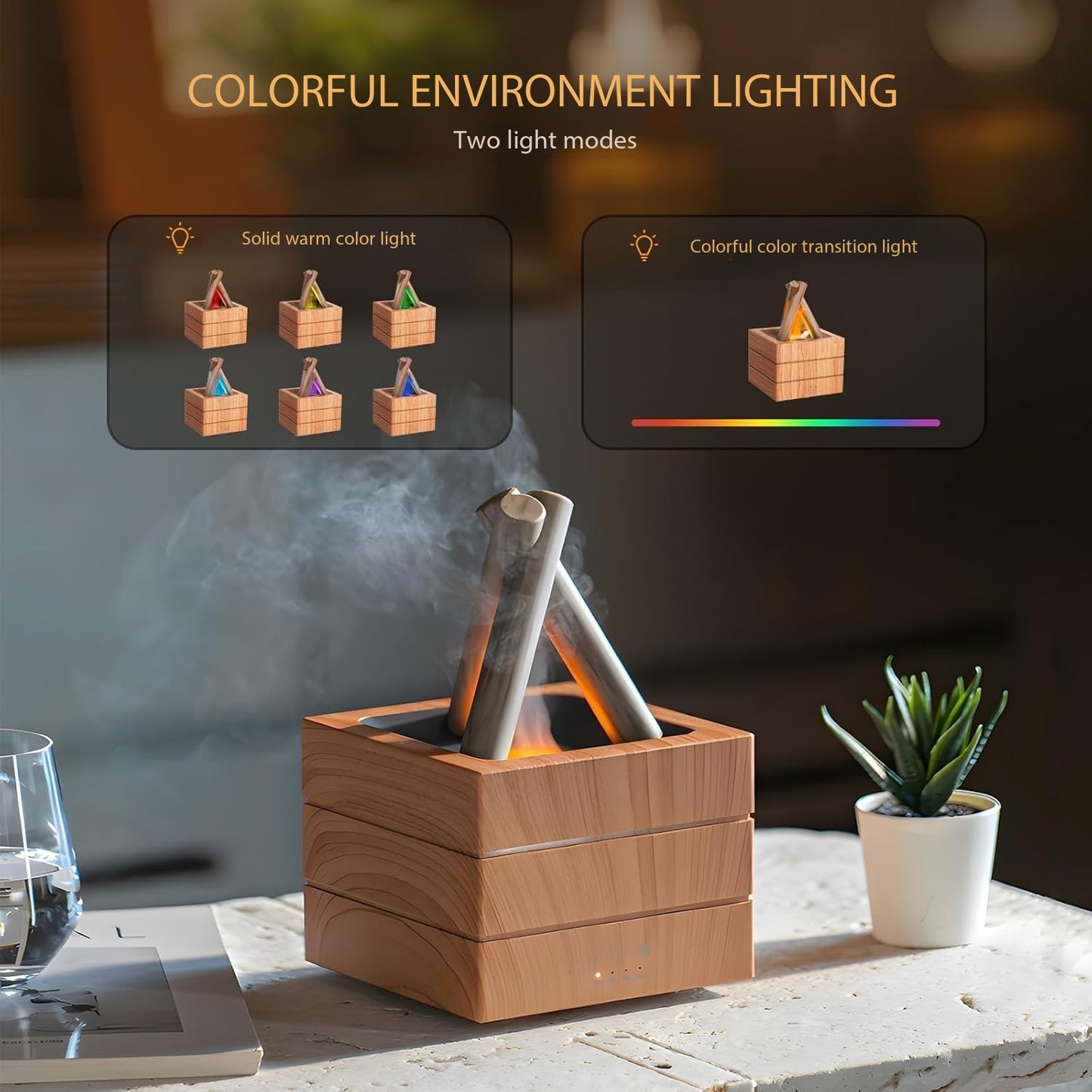 Colorful Bonfire Aroma Diffuser