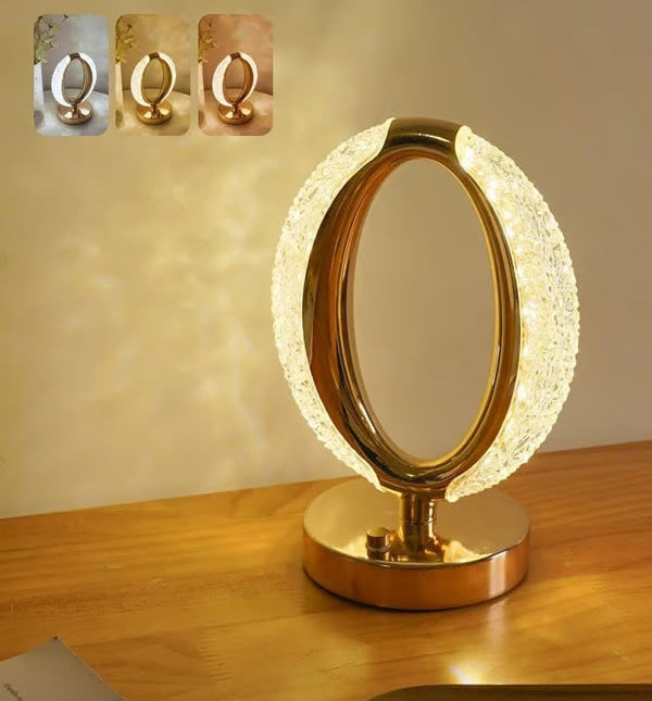🎅Christmas Sale 49% OFF!!🎄50K+ SOLD! 🎁✨Rechargeable Luxury Crystal LED Night Light Lamp