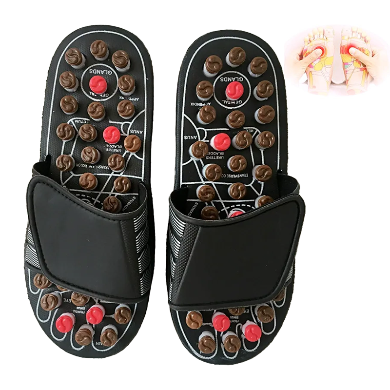 Acupoint Magnetic Therapy Spring Massage Shoes