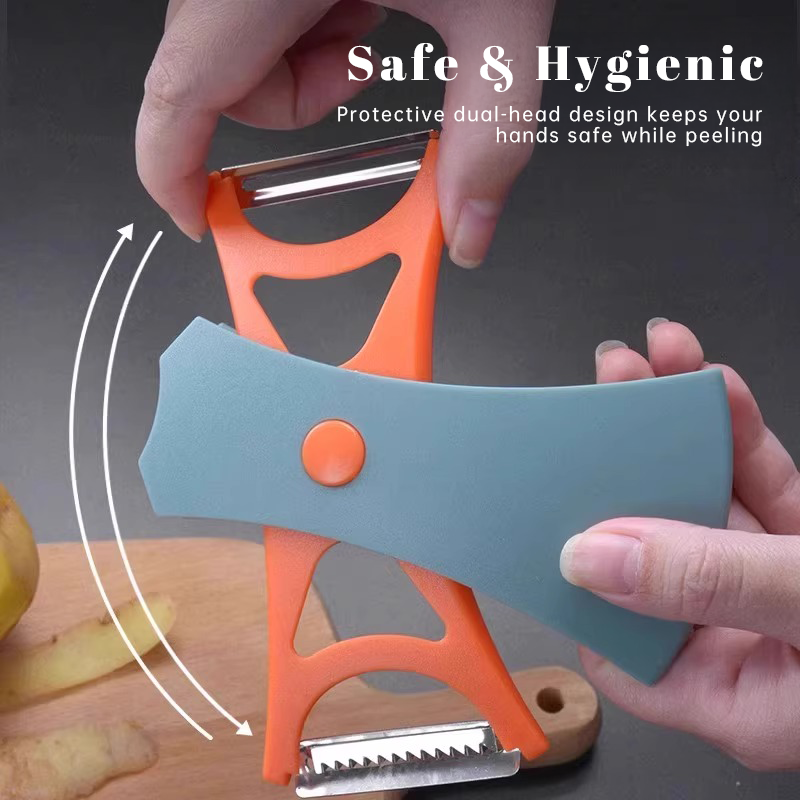 2-in-1 Stainless Steel Peeler and Grater