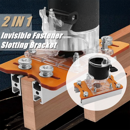 2 in 1 Compact Wood Palm Router Base Router