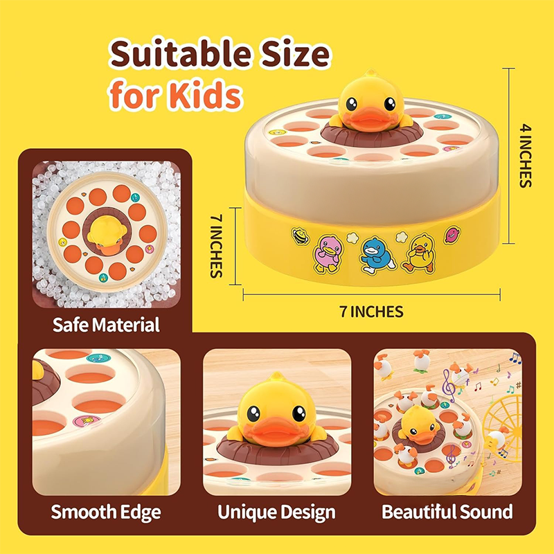Little Yellow Duck Electric Bouncing Turntable