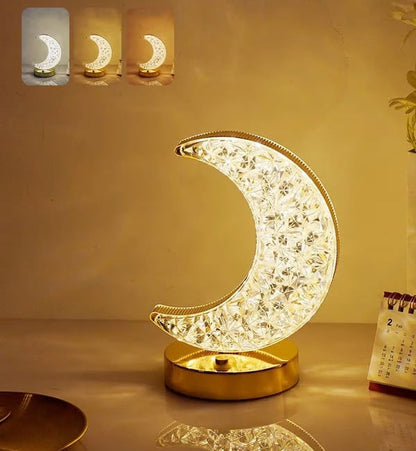 🎅Christmas Sale 49% OFF!!🎄50K+ SOLD! 🎁✨Rechargeable Luxury Crystal LED Night Light Lamp