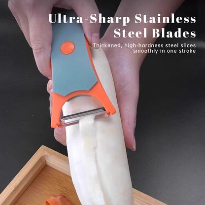 2-in-1 Stainless Steel Peeler and Grater