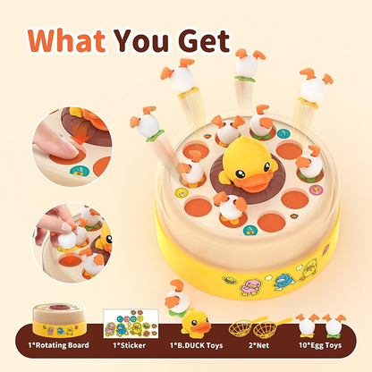 Little Yellow Duck Electric Bouncing Turntable