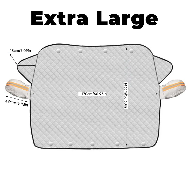 The Perfect Gift For Winter!🎁 Magnetic Car Cover to Protect Against snow, Frost and Freezing!
