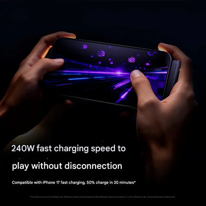 ⏰BLACK FRIDAY SALE🎁240W Super Fast Charging 2-in-1 Charging Cable & Phone Stand