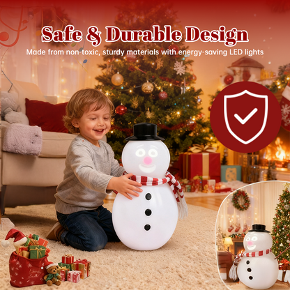 Talking Animated Blink Snowman