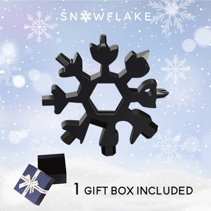 Snowflake - MultiTool 18-in-1 Stainless Steel Portable for Outdoor Adventure❄️