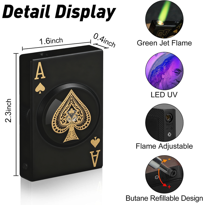 Royal Flush Windproof Lighter