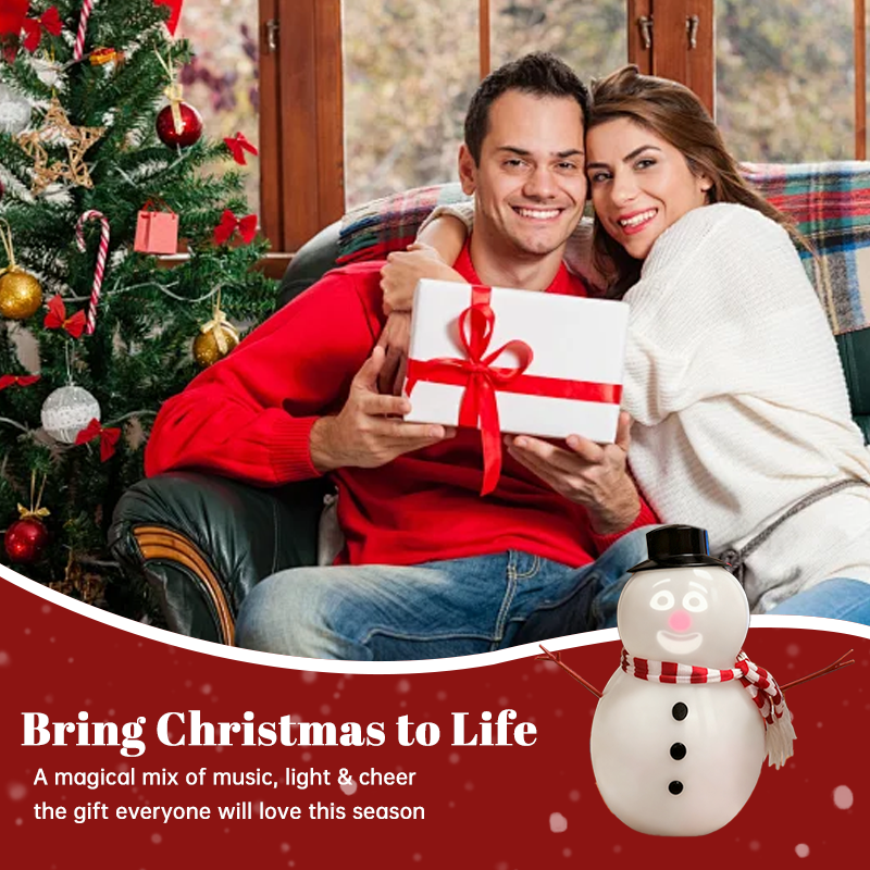 Talking Animated Blink Snowman